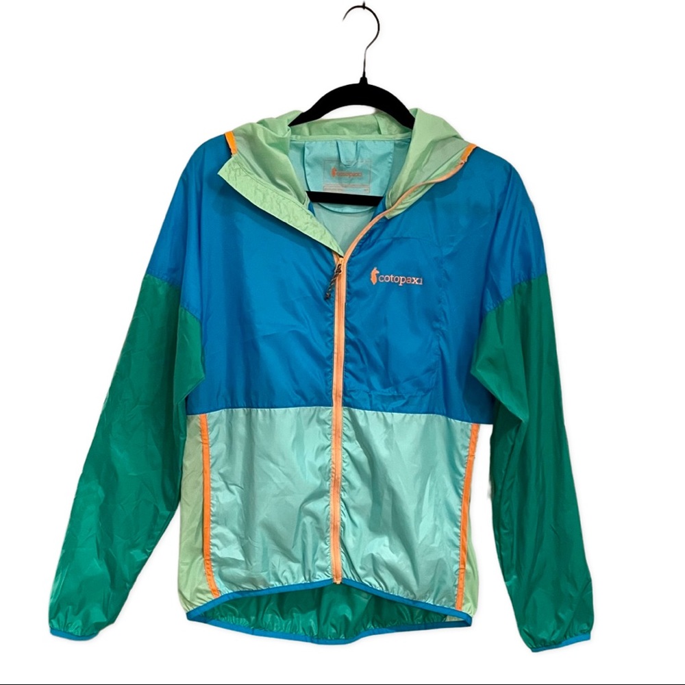 Cotopaxi Teca Technical Full-Zip Lightweight Packable Windbreaker Size S